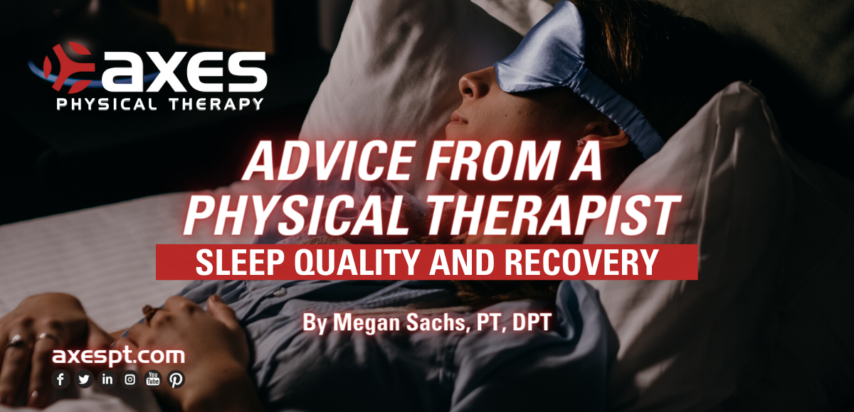 woman sleeping after recovering from an injury through physical therapy