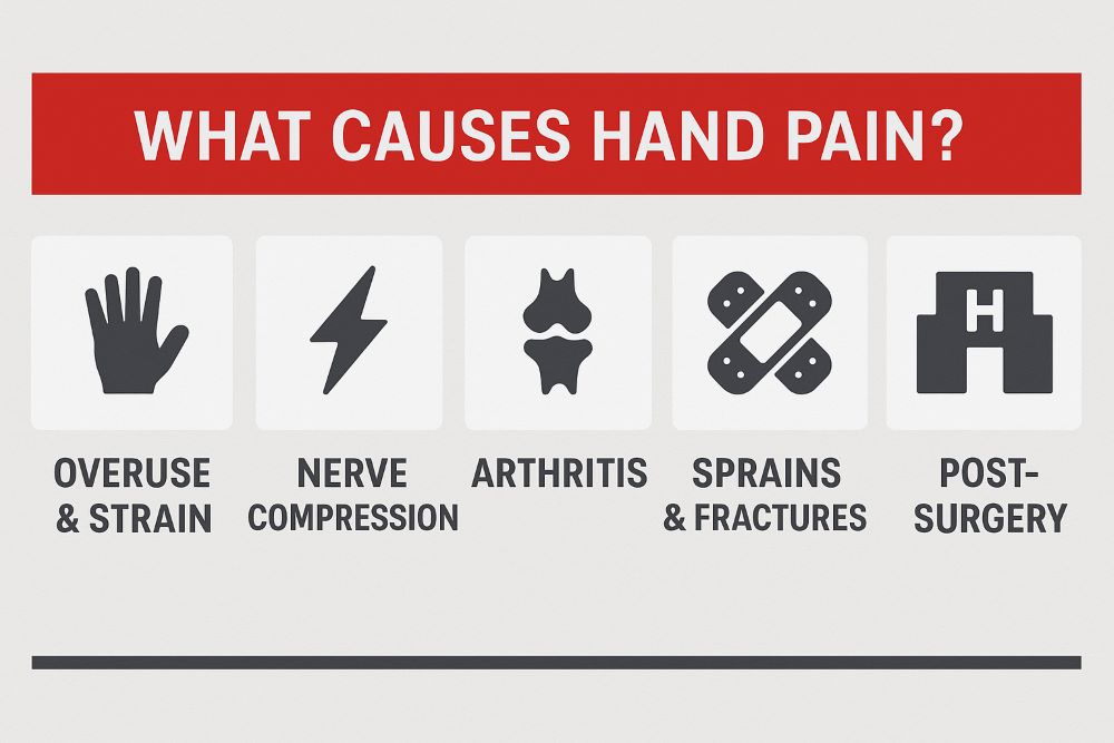 Hand Pain Physical Therapy Champ, MO
