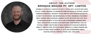Brendan Brause, PT, DPT, CAMTDN, physical therapist at Axes Physical Therapy